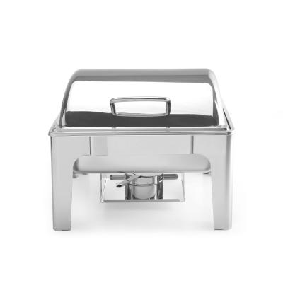 Chafing GN 2/3 vysoký lesk, HENDI, Profi Line, 6L, 395x405x(H)320mm | 470237